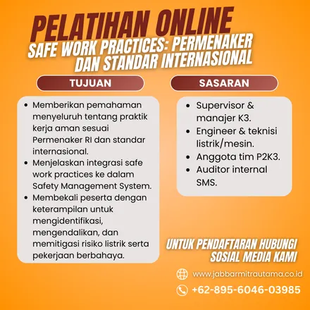 Safe Work Practices: Permenaker dan Standar Internasional